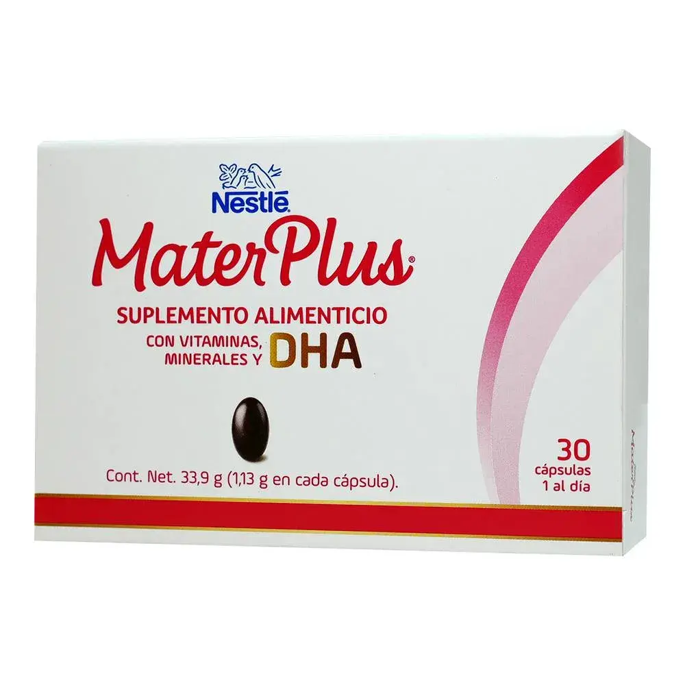 MATERPLUS SUPLEMENTO ALIMENTICIO CAPSULAS CON 30