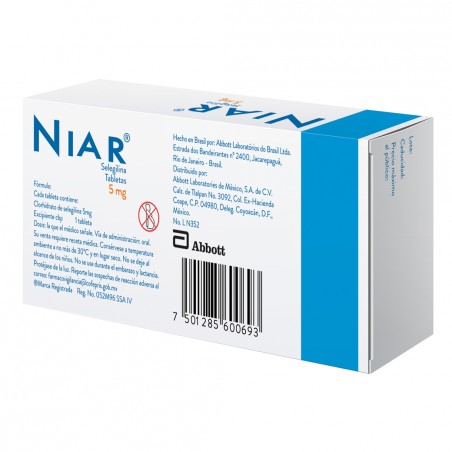 NIAR 5MG TABLETAS CON 20
