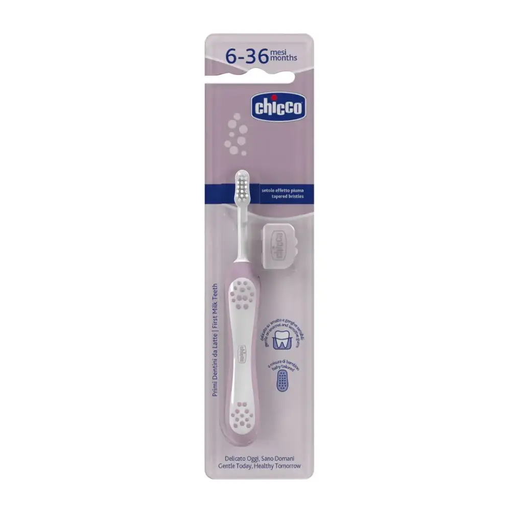 CEPILLO DENTAL CHICCO LILA 6-36 MESES