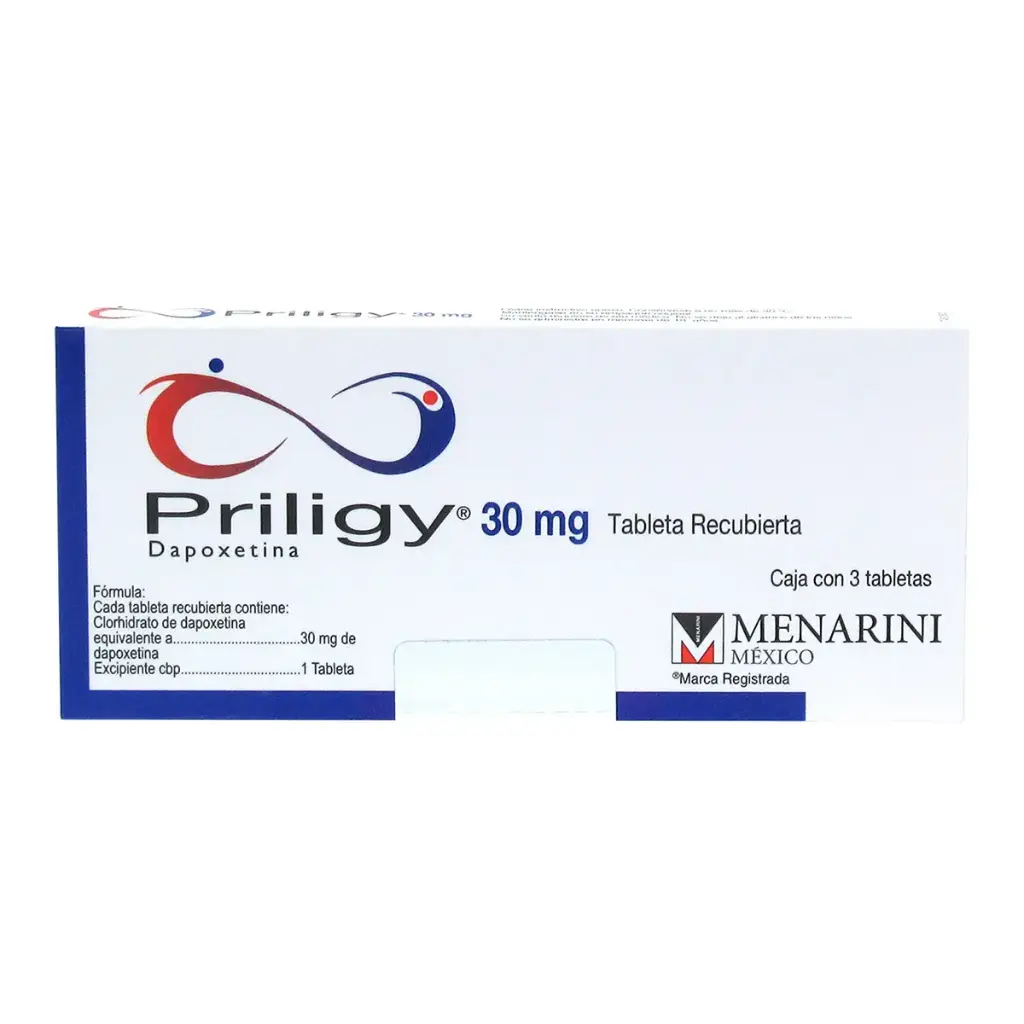 PRILIGY 30MG TABLETAS CON 3