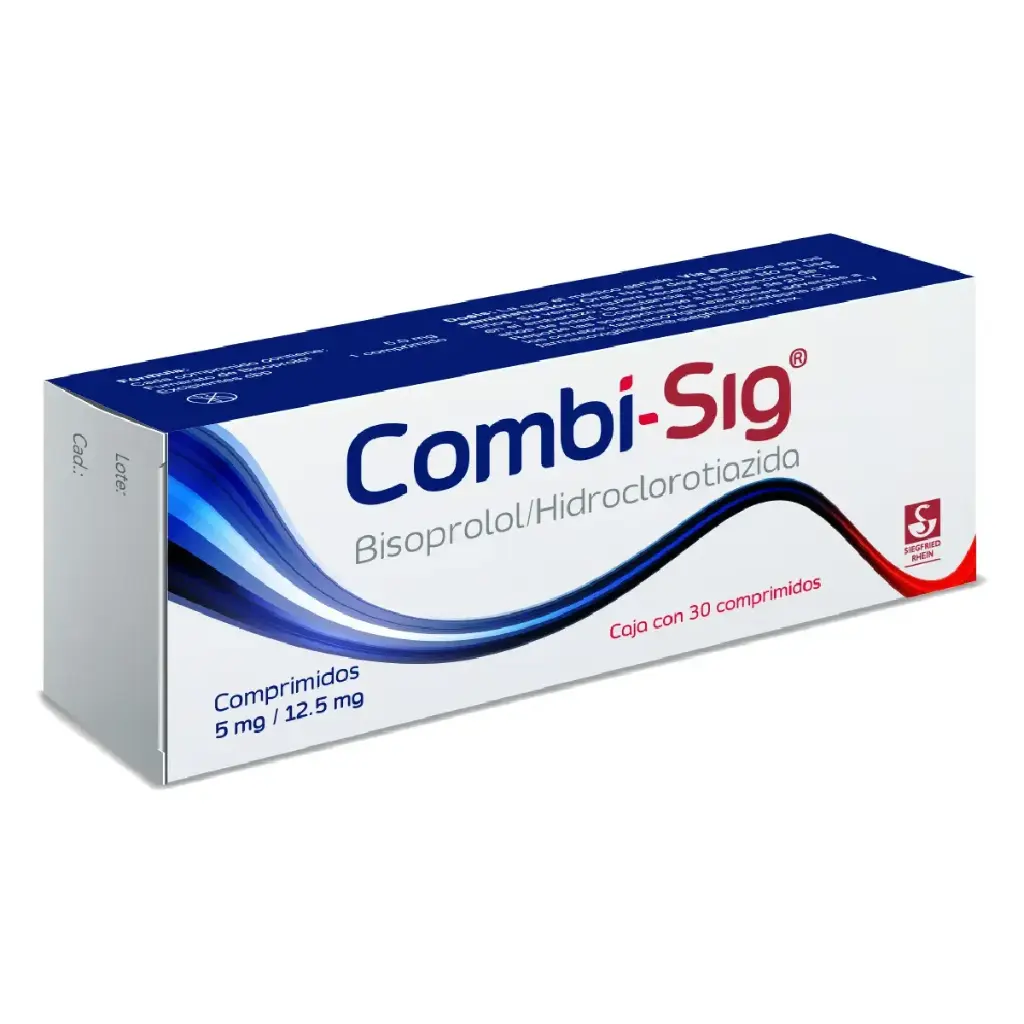COMBI SIG 5/12.5MG COMPRIMIDOS CON 30