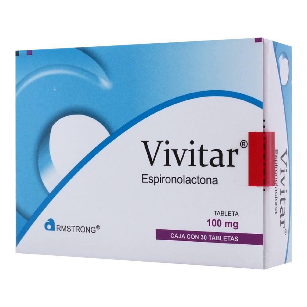 VIVITAR 100MG TABLETAS CON 30