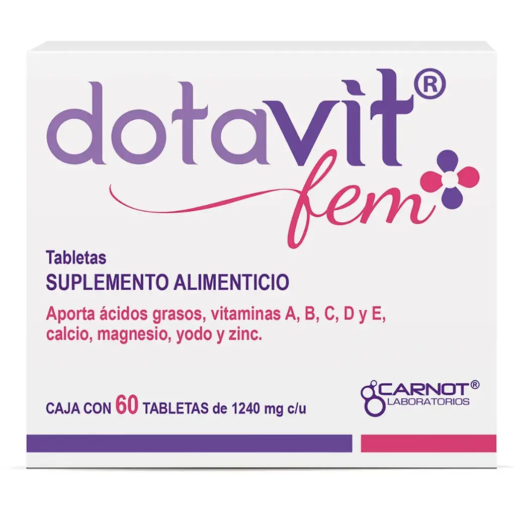 DOTAVIT FEM TABLETAS CON 60