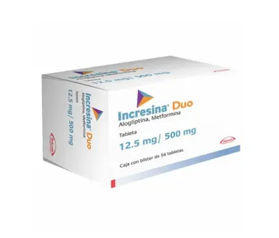 INCRESINA DUO 12.5/500MG TABLETAS CON 56