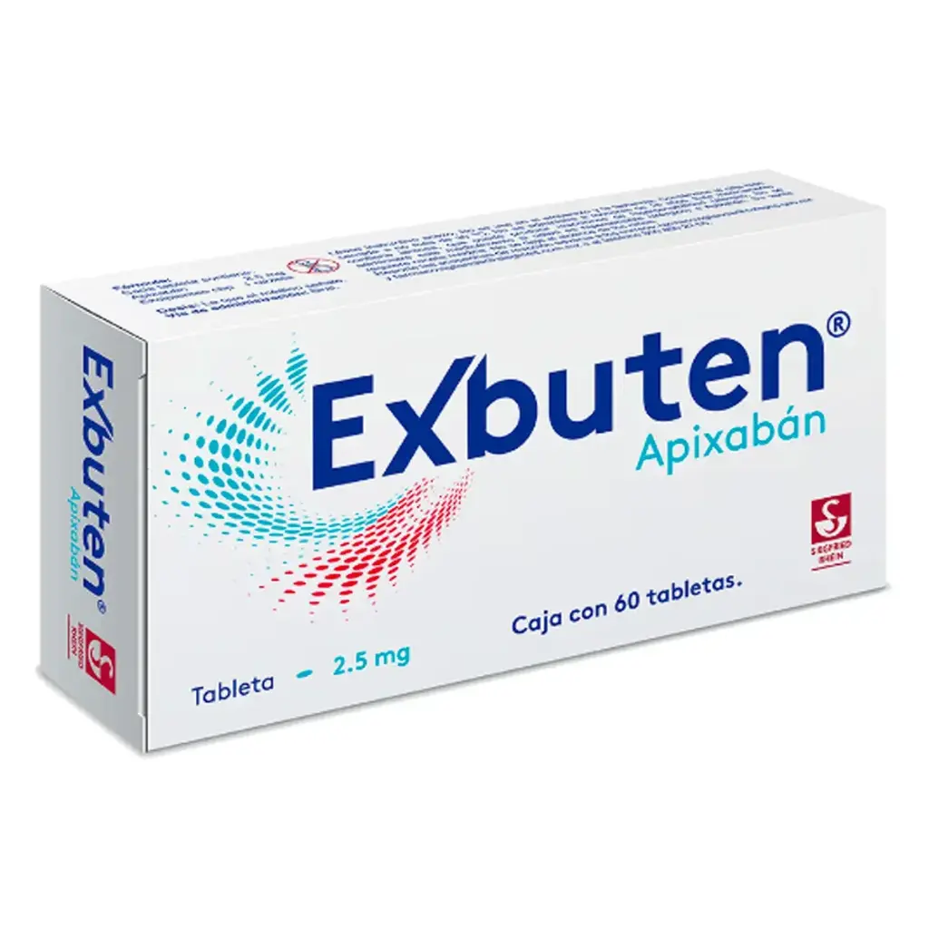 EXBUTEN 2.5MG TABLETAS CON 60