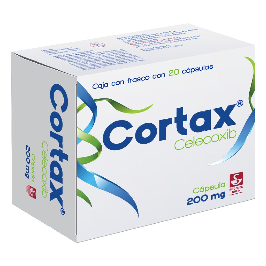 CORTAX 200MG CAPSULAS CON 20