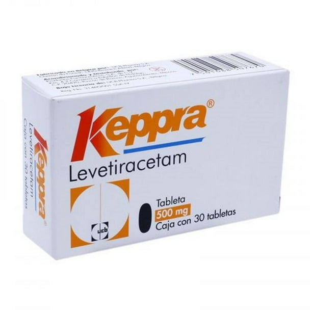 KEPPRA 500MG TABLETAS CON 30