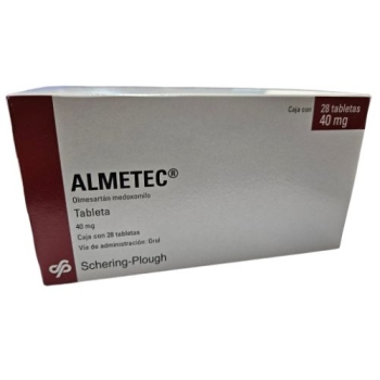 ALMETEC 40MG TABLETAS CON 28