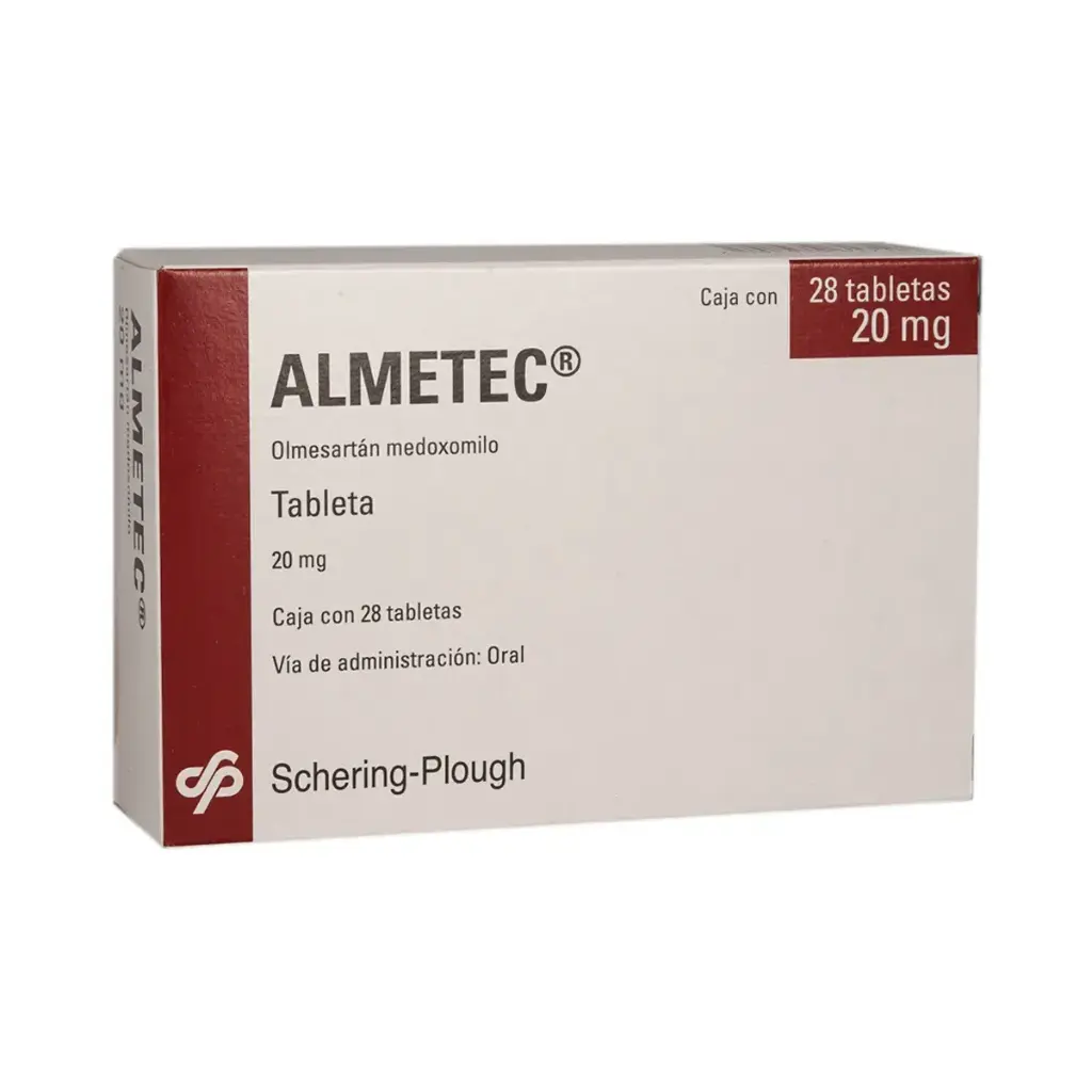 ALMETEC 20MG TABLETAS CON 28