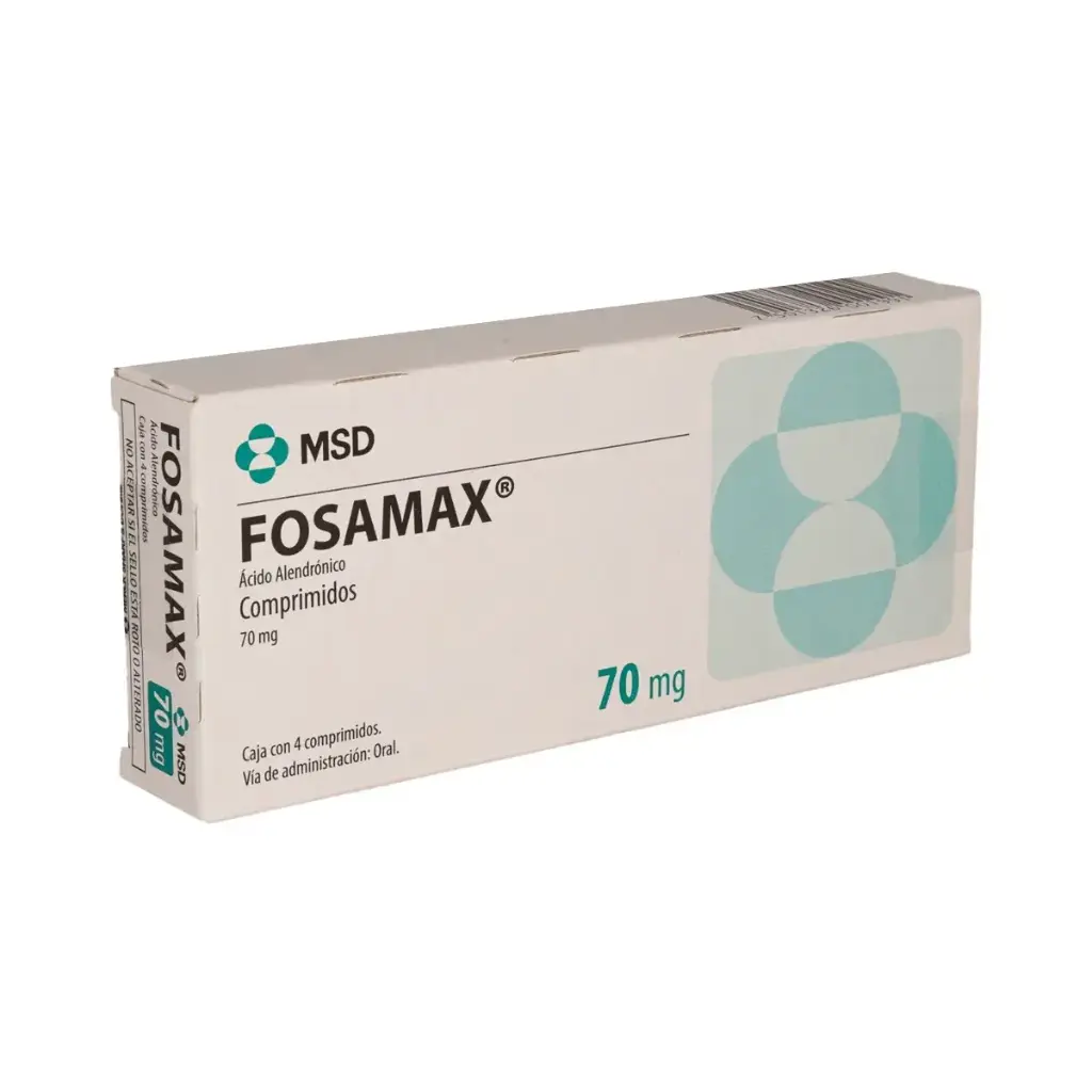 FOSAMAX 70MG COMPRIMIDOS CON 4