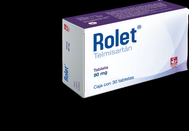 ROLET 80MG TABLETAS CON 30