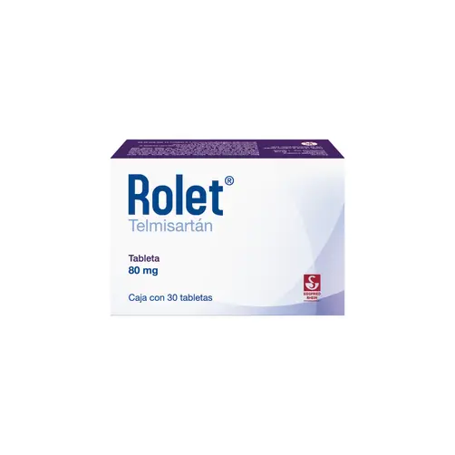 ROLET 80MG TABLETAS CON 30