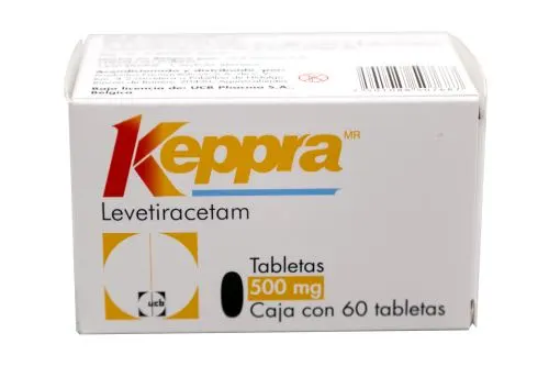 KEPPRA 500MG TABLETAS CON 60