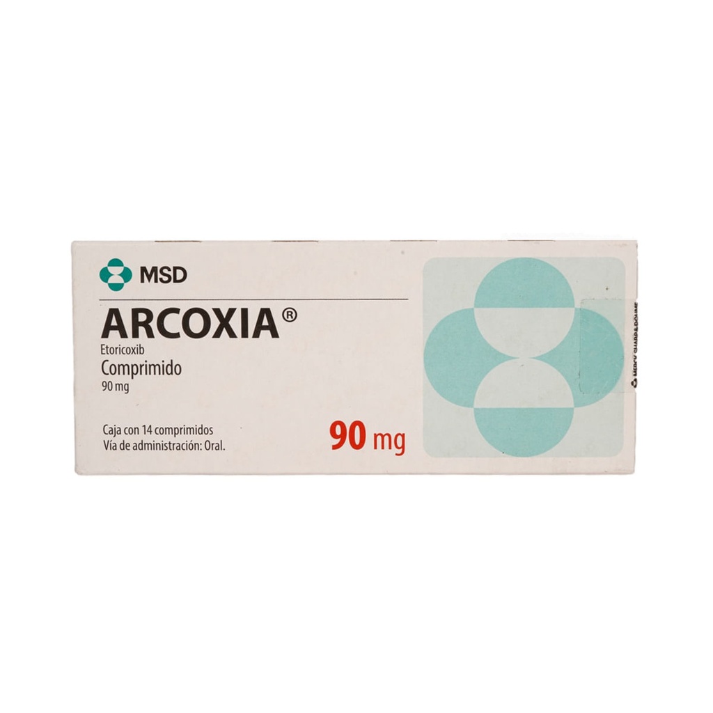 ARCOXIA 90MG COMPRIMIDOS CON 14