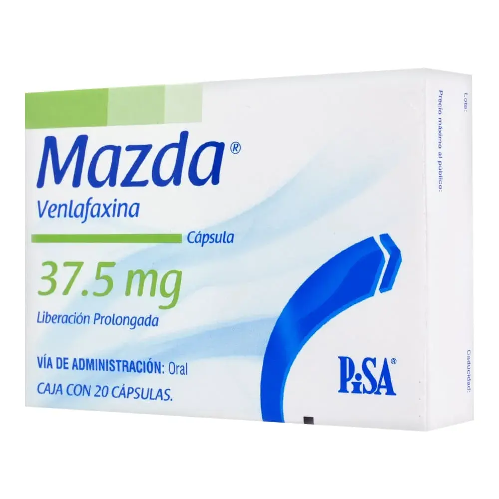 MAZDA 37.5MG C/20 CAPSULAS