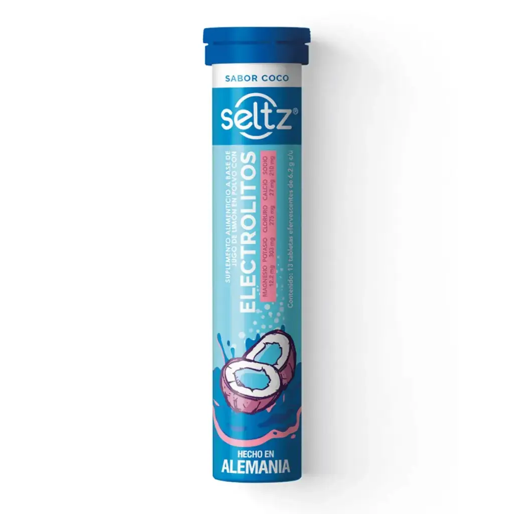 SELTZ COCO TAB EFERV C/13