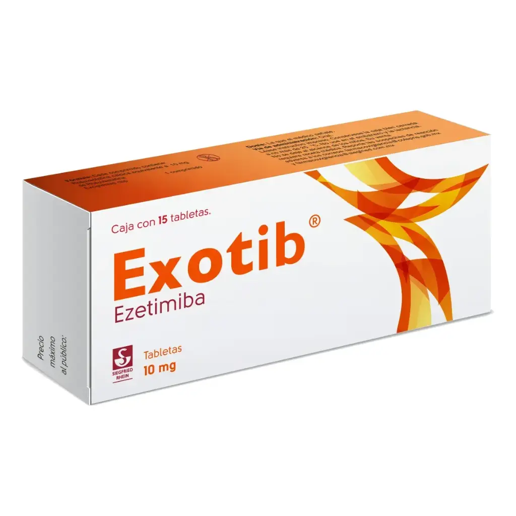 EXOTIB 10 MG TABLETAS CON 15