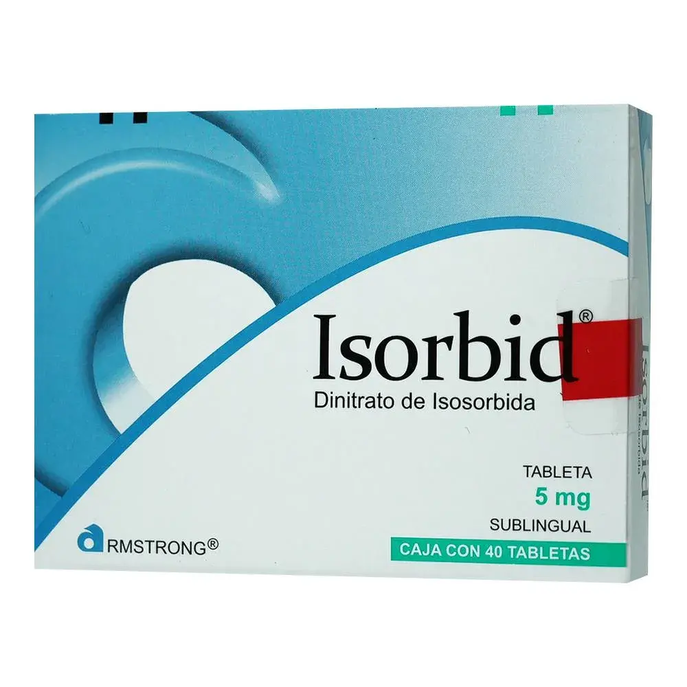 ISORBID 5MG TABLETAS SL CON 40
