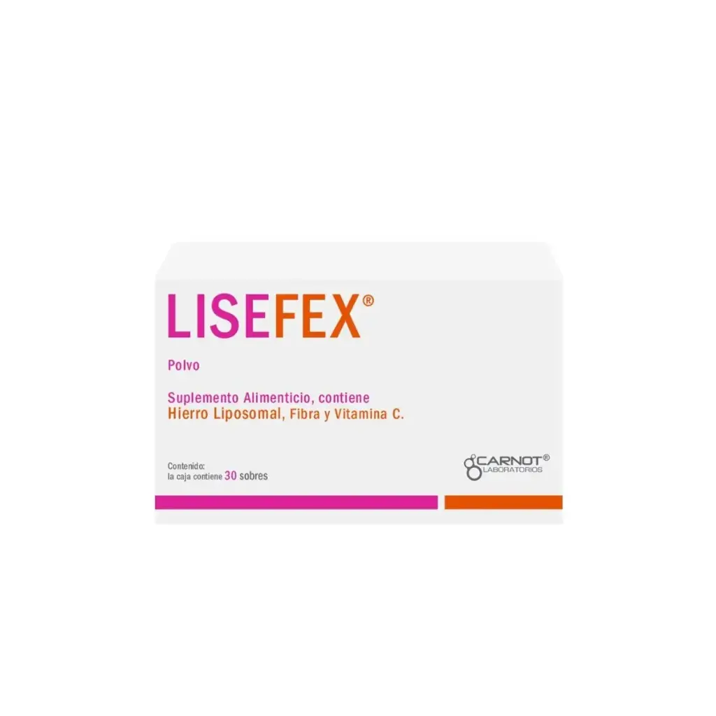 LISEFEX SUPLEMENTO ALIMENTICIO POLVO SOBRES CON 30