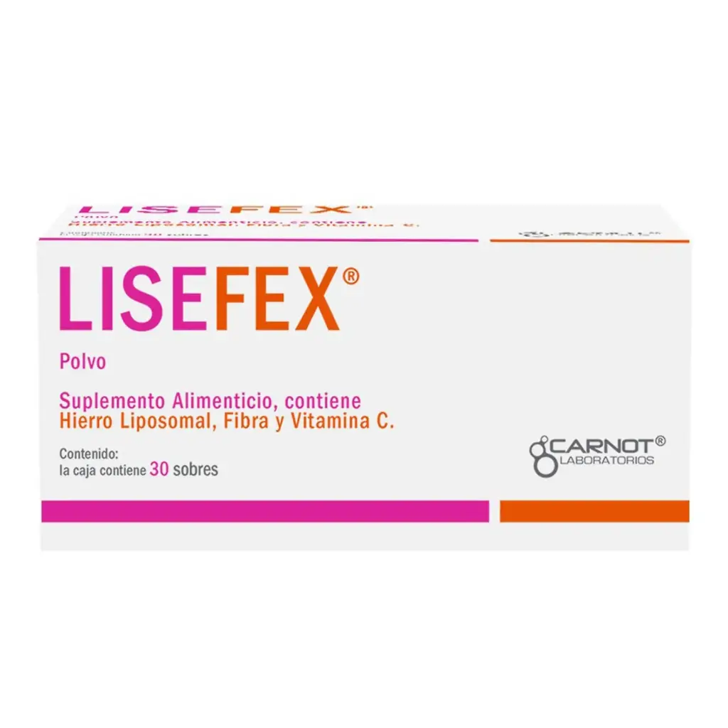 LISEFEX SUPLEMENTO ALIMENTICIO POLVO SOBRES CON 30
