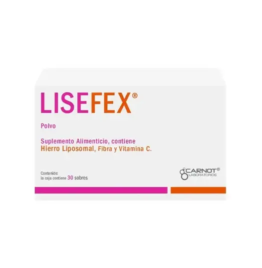LISEFEX SUPLEMENTO ALIMENTICIO POLVO SOBRES CON 30