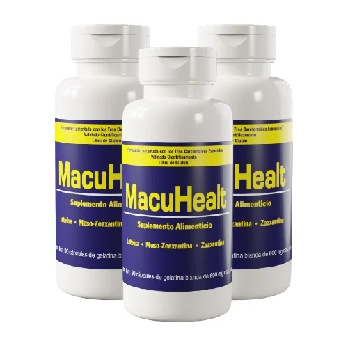 MACUHEALTH SUPLEMENTO ALIMENTICIO CAPSULAS CON 90