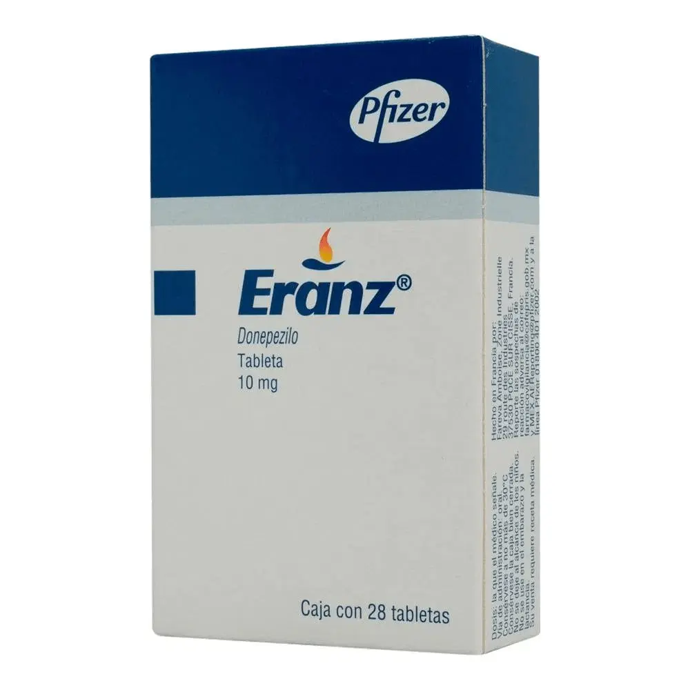 ERANZ 10MG TABLETAS CON 28