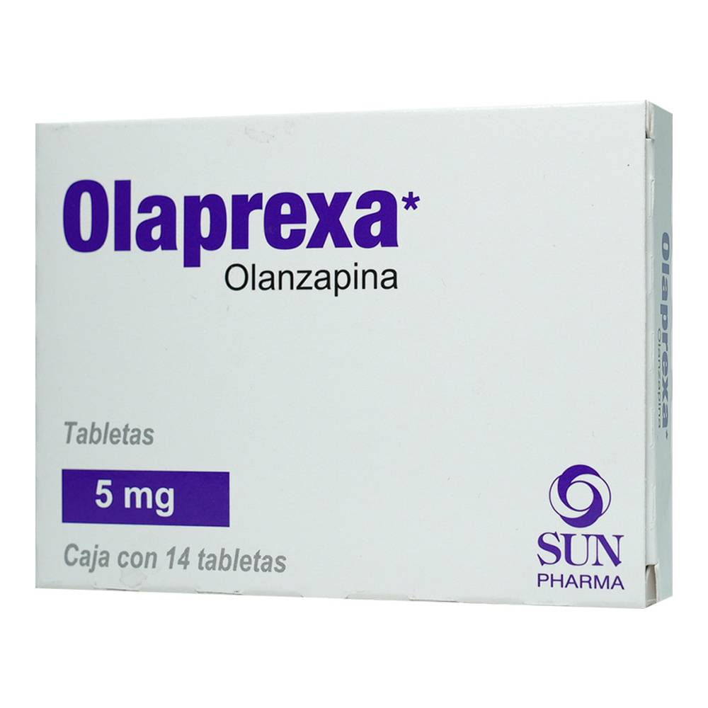 OLAPREXA 5MG TABLETAS CON 14