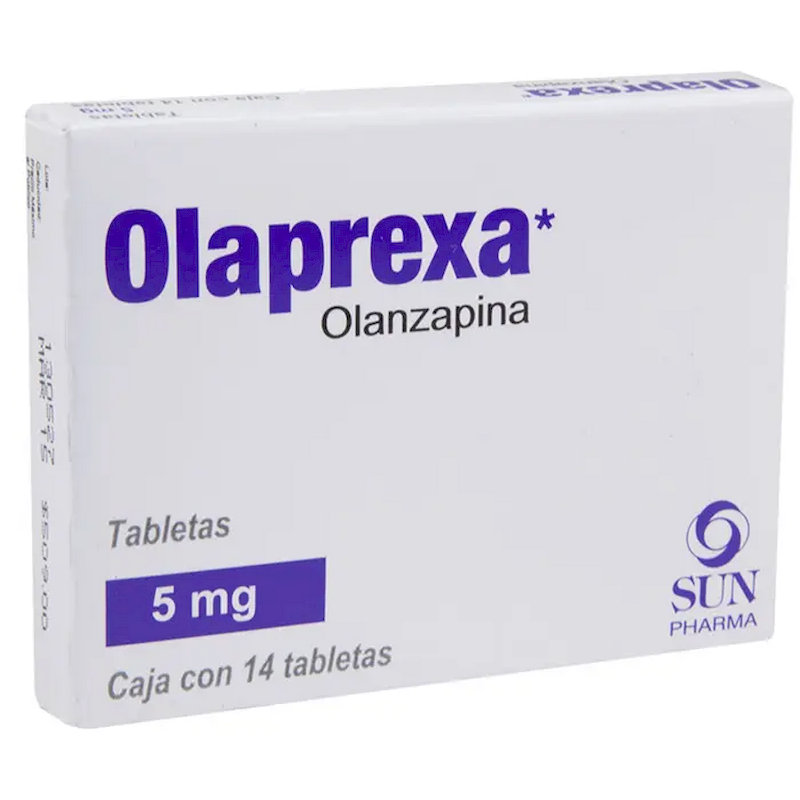OLAPREXA 5MG TABLETAS CON 14