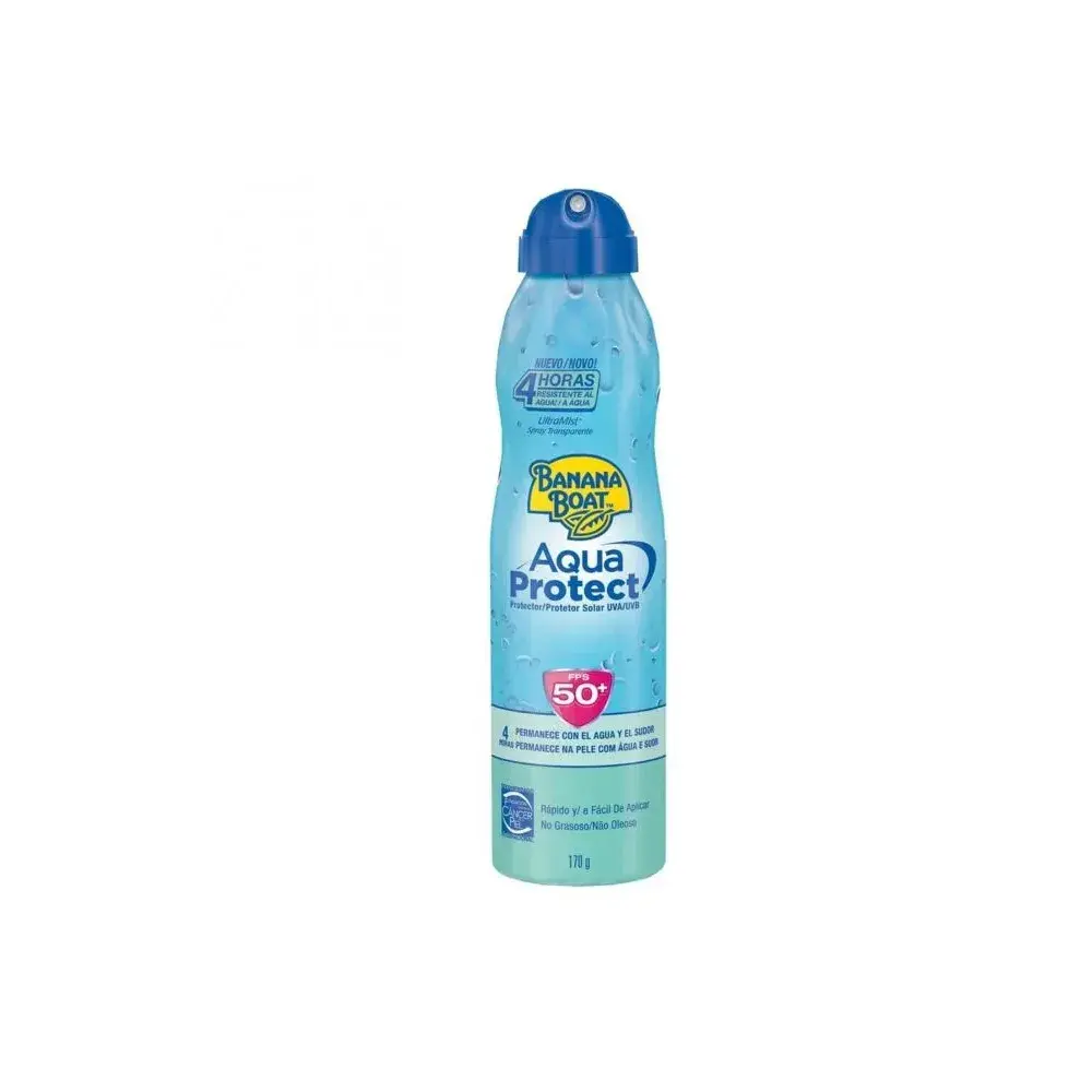 BLOQUEADOR BANANA BOAT AQUA 50+FPS SPRAY 177ML
