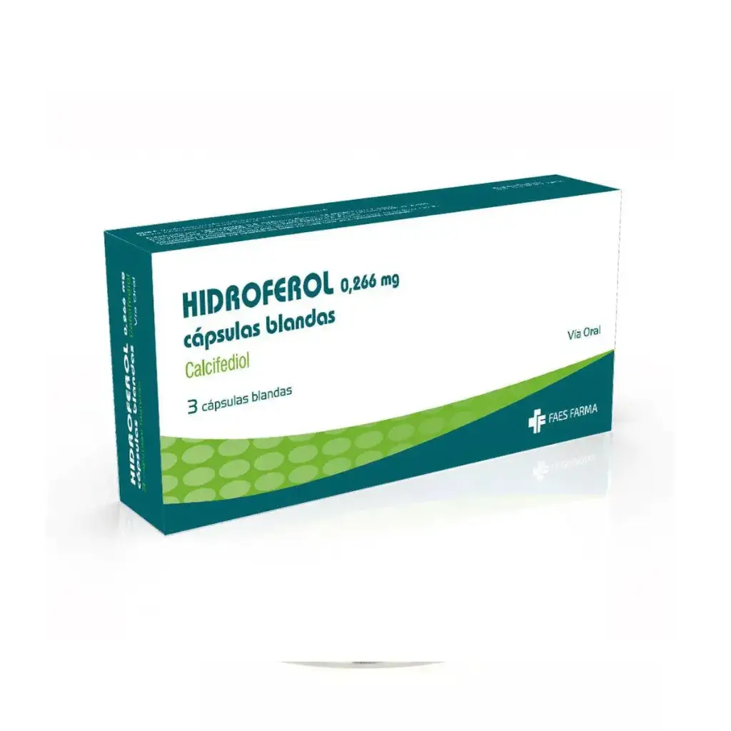 HIDROFEROL 0.226MG CAPSULAS CON 3