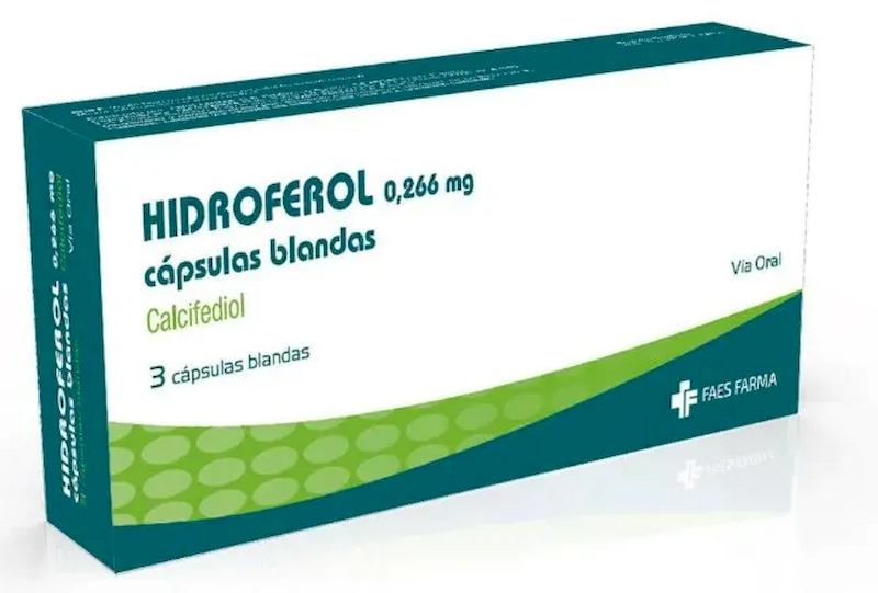 HIDROFEROL 0.226MG CAPSULAS CON 3