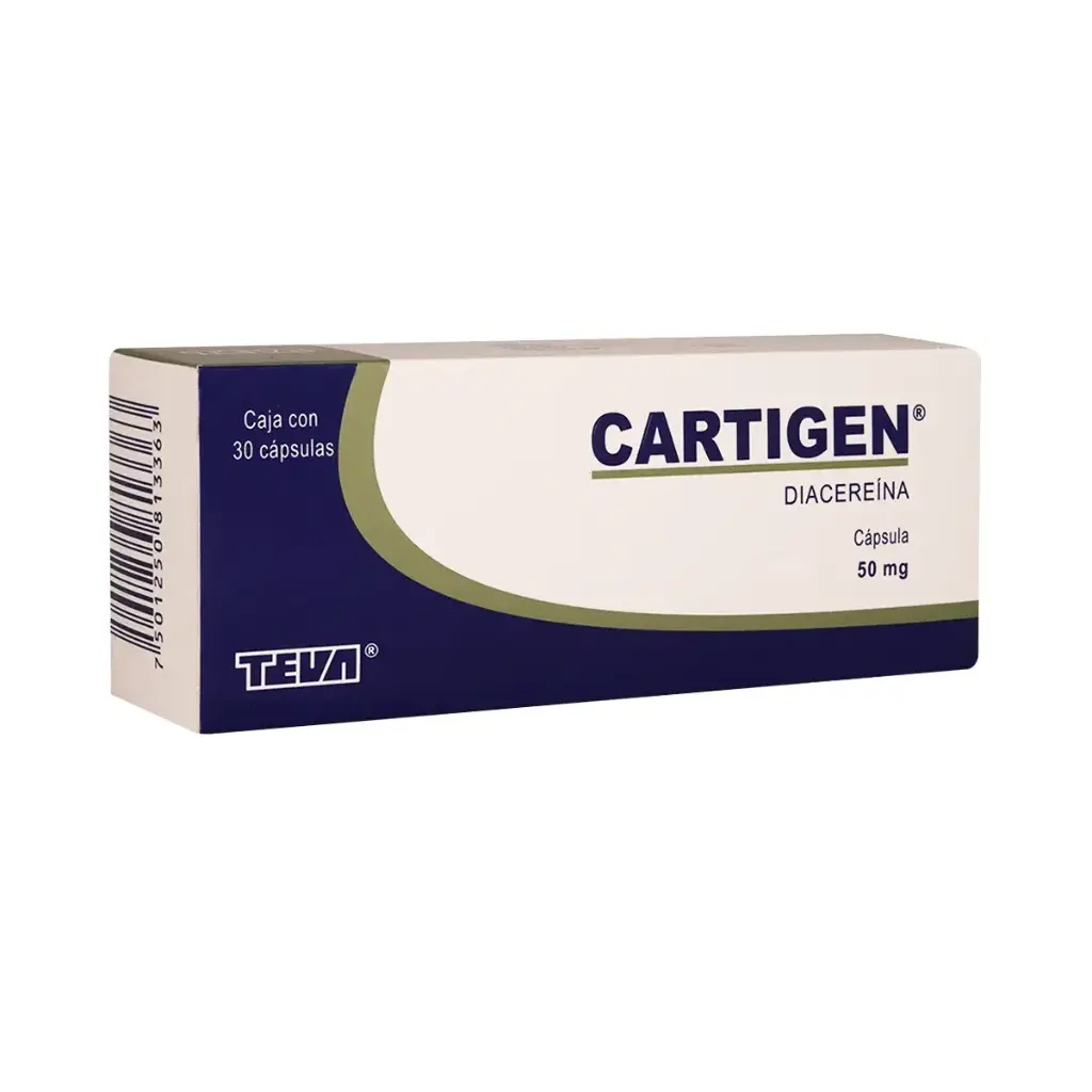 CARTIGEN 50MG CAPSULAS CON 30