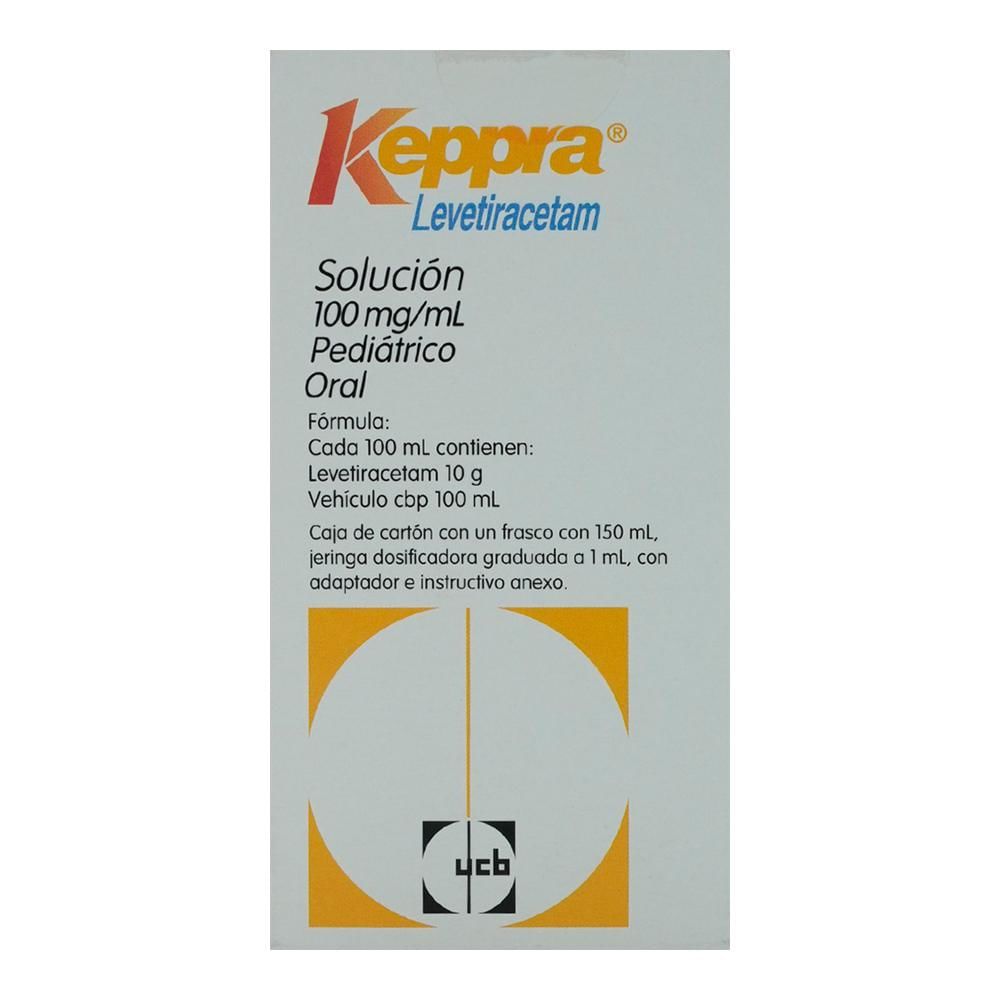 KEPPRA 100MG/ML SOLUCION 150ML