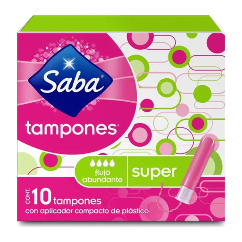 TAMPONES SABA SUPER 10PZ