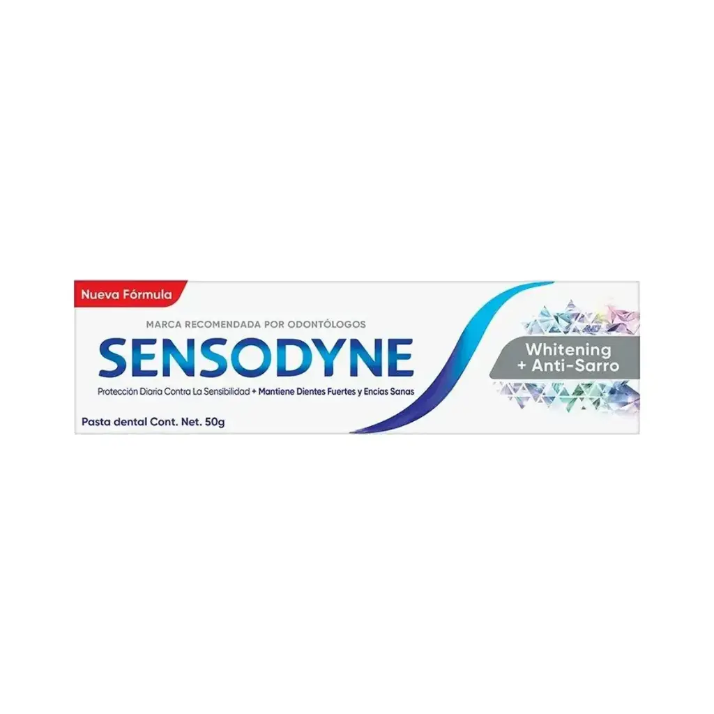 CREMA DENTAL SENSODYNE WHITENING+ANTI-SARRO
