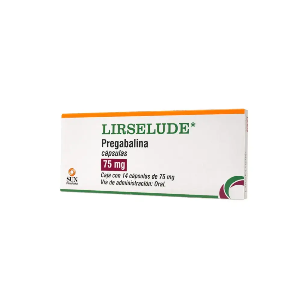 LIRSELUDE 75MG CAPSULAS CON 14