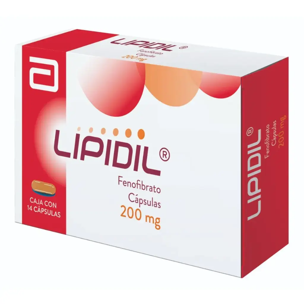 LIPIDIL 200MG TABLETAS CON 14