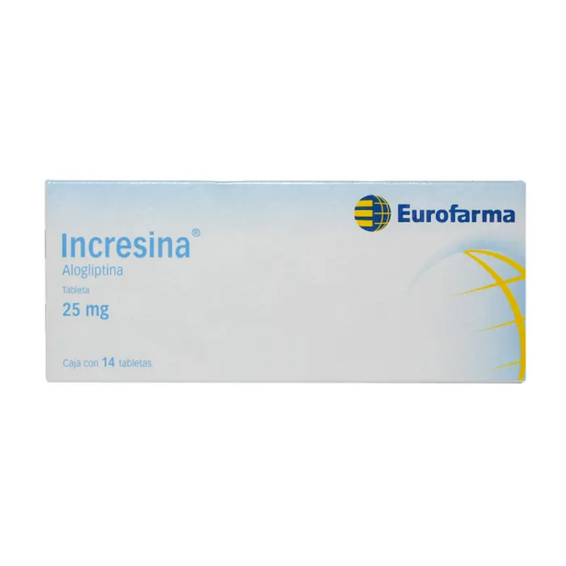 INCRESINA 25MG TABLETAS CON 14