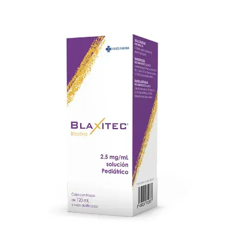 BLAXITEC SOLUCION 2.5MG/ML PEDIATRICO 120ML