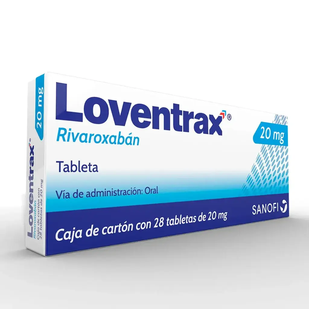 LOVENTRAX 20 MG TABLETAS CON 28