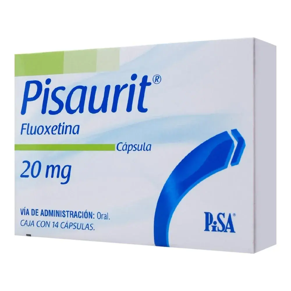 PISAURIT 20MG CAPSULAS CON 14