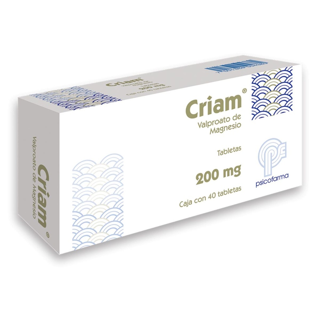 CRIAM 200MG TABLETAS CON 40