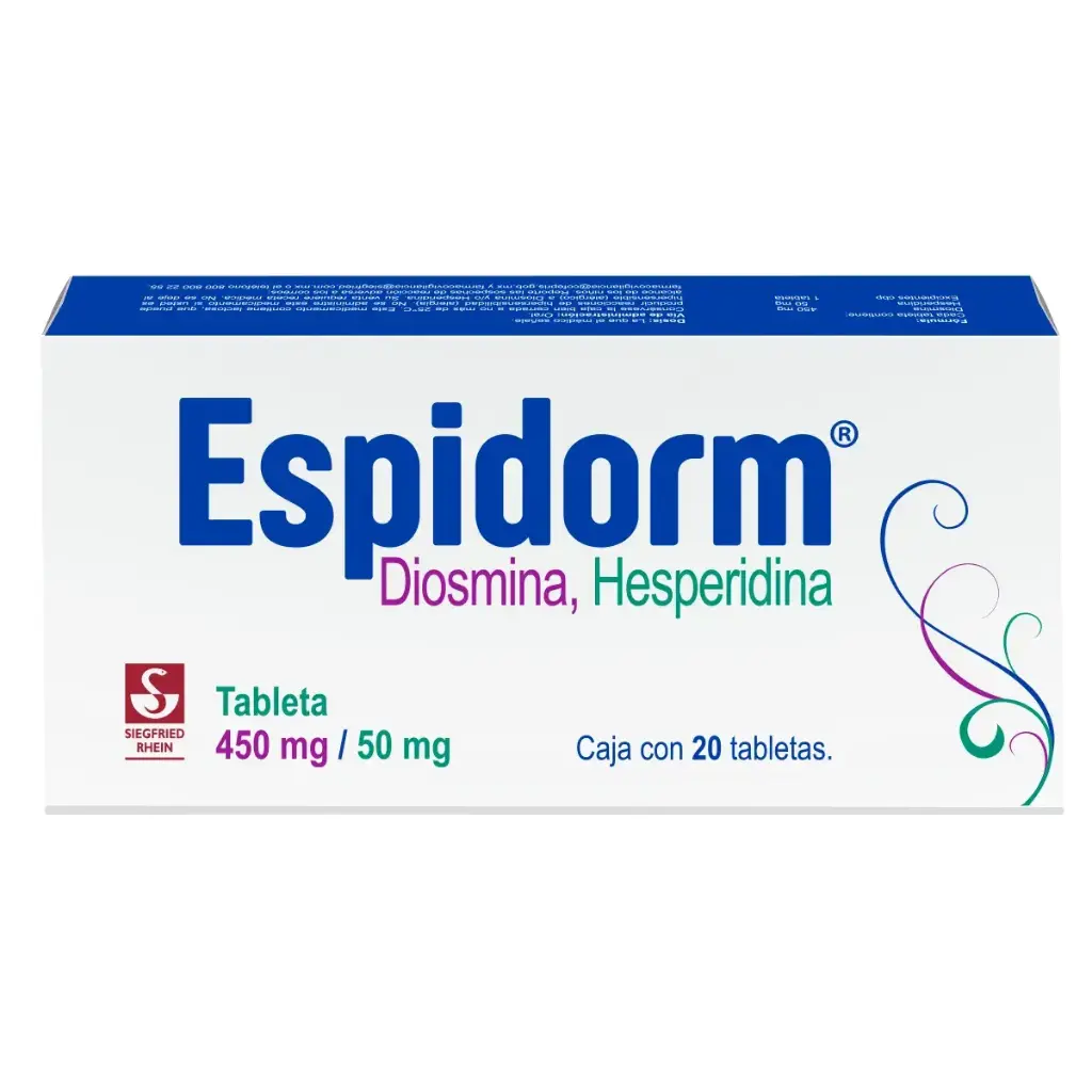 ESPIDORM 450/50MG TABLETAS CON 20