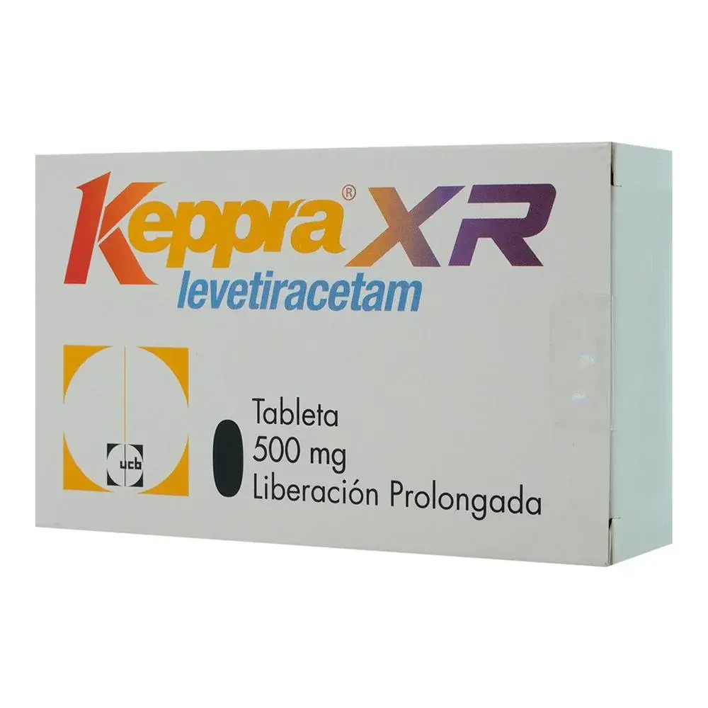 KEPPRA XR 500MG TABLETAS CON 30