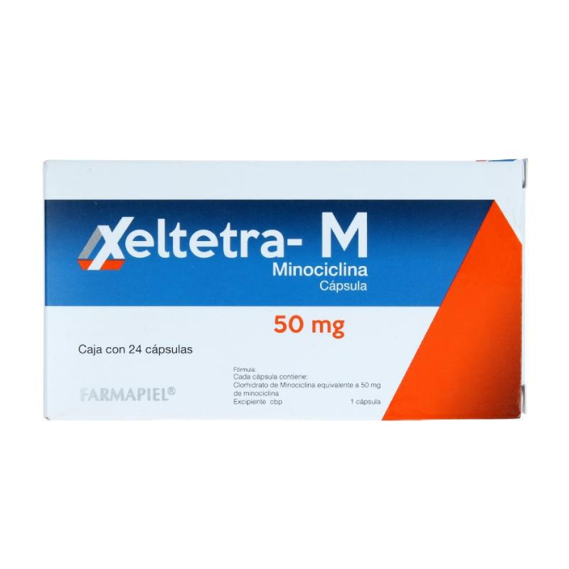 XELTETRA-M 50MG CAPSULAS CON 24