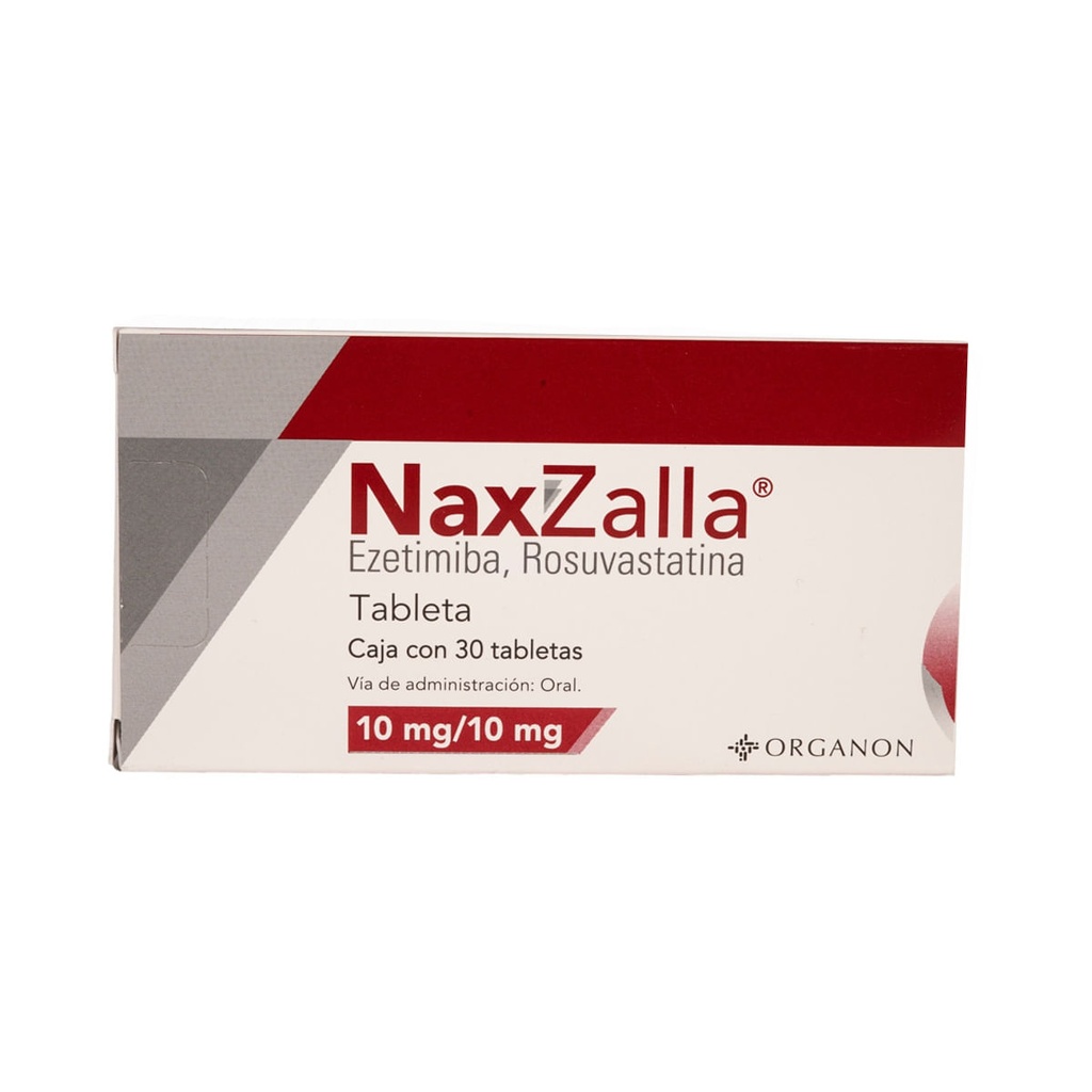 NAXZALLA 10/10MG TABLETAS CON 30