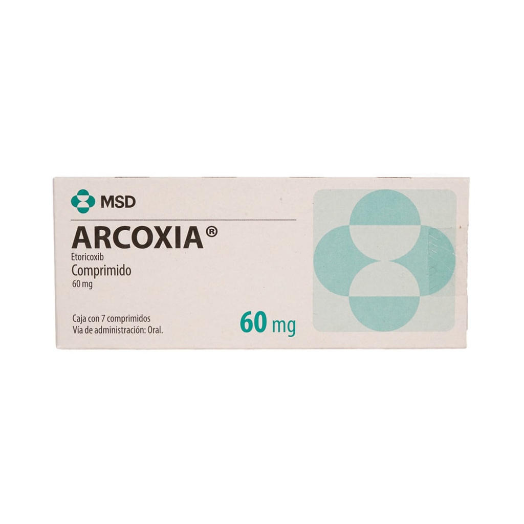 ARCOXIA 60MG COMPRIMIDOS C/7