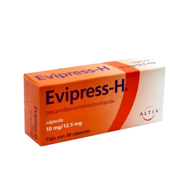 EVIPRESS-H 10MG/12.5MG CAPSULAS CON 30