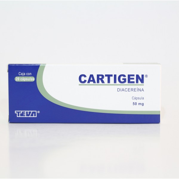 CARTIGEN 50MG CAPSULAS CON 20